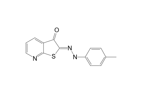 2-(4-METHYLPHENYLHYDRAZONO)-3-OXOTHIENO-[2,3-B]-PYRIDINE