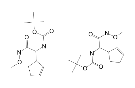 2-[(TERT.-BUTYLOXYCARBONYL)-AMINO]-2-(2-CYCLOPENTENYL)-N-METHOXYACETAMIDE