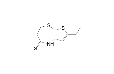 2-Ethyl-6,7-dihydrothieno[2,3-b][1,4]thiazepin-5(4H)-thione