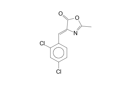 (4Z)-4-(2,4-dichlorobenzylidene)-2-methyl-2-oxazolin-5-one