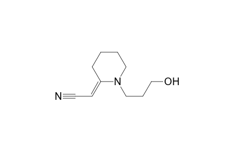(2E)-2-[1-(3-hydroxypropyl)-2-piperidinylidene]acetonitrile