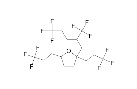 Tetrahydro-2,5-bis(3,3,3-trifluoropropyl)-2-(5,5,5-trifluoro-2-trifluoromethylpentyl)furan