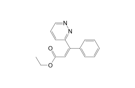 Ethyl (Z)-3-phenyl-3-(3'-pyridazinyl) propenoate