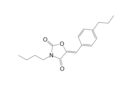 (Z)-3-(n-Butyl)-5-(4-n-propylbenzylidene)oxazolidine-2,4-dione