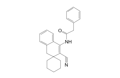 Benzeneacetamide, N-(2-cyano-3,4-dihydro-3-spirocyclohexyl-1-naphthalenyl)-