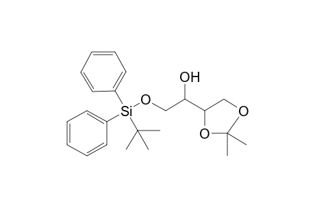 1-O-(t-Butyldiphenylsilyl)-3,4-O-isopropylidene-1,2,3,4-tetrol