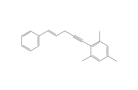 (E)-1,3,5-Trimethyl-2-(5-phenylpent-4-en-1-yn-1-yl)benzene