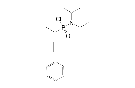 (S*,R*)-N,N-DIISOPROPYL-P-(4-PHENYLBUT-3-YN-2-YL)-PHOSPHONAMIDIC-CHLORIDE
