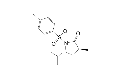 (3S,5R)-3-methyl-1-(4-methylphenyl)sulfonyl-5-propan-2-yl-2-pyrrolidinone