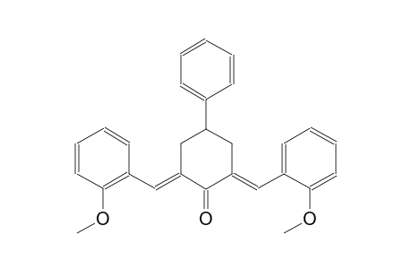 cyclohexanone, 2,6-bis[(2-methoxyphenyl)methylene]-4-phenyl-, (2E,6E)-