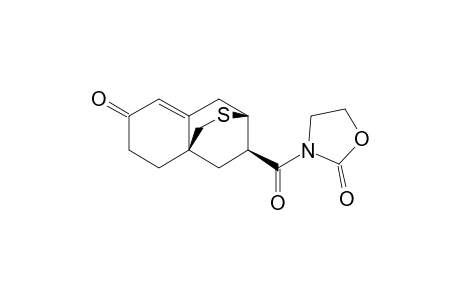 (3'R*,8A'R*,10'R*)-3-[(3,4,7,8-TETRAHYDRO-6-OXO-6H-3,8A-ETHANO-1H-2-BENZOTHIOPYRAN-10-YL)-CARBONYL]-2-OXAZOLIDINONE