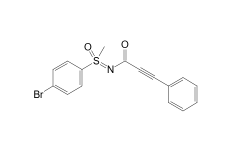 N-[(4-Bromophenyl)(methyl)(oxo)-lamda6-sulfaneylidene]-3-phenylpropiolamide