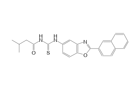 N-(3-methylbutanoyl)-N'-[2-(2-naphthyl)-1,3-benzoxazol-5-yl]thiourea