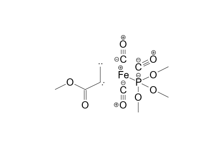 Iron, tricarbonyl[(2,3-.eta.)-methyl 2-propenoate](trimethyl phosphite-P)-