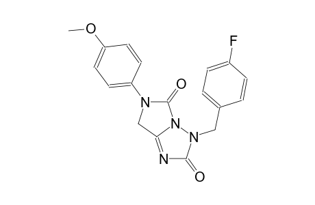 3H-imidazo[1,5-b][1,2,4]triazole-2,5-dione, 3-[(4-fluorophenyl)methyl]-6,7-dihydro-6-(4-methoxyphenyl)-