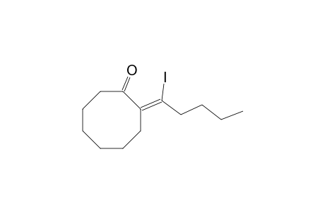 2-(1-Iodopentylidene)cyclooctanone