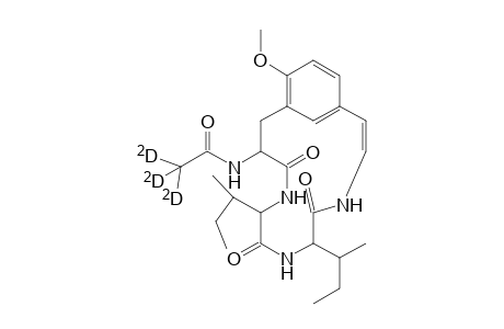 N-trideuterioacetylabyssenin-C