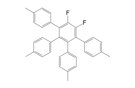1,2-Difluoro-3,4,5,6-tetrakis(4-methylphenyl)benzene