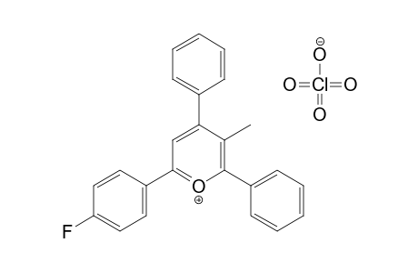 2,4-diphenyl-6-(p-fluorophenyl)-3-methylpyrylium perchlorate