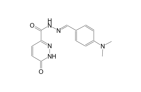 N'-{(E)-[4-(dimethylamino)phenyl]methylidene}-6-oxo-1,6-dihydro-3-pyridazinecarbohydrazide