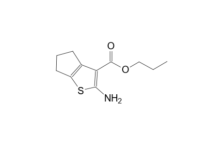 propyl 2-amino-5,6-dihydro-4H-cyclopenta[b]thiophene-3-carboxylate