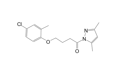 1-[4-(4-chloro-2-methylphenoxy)butanoyl]-3,5-dimethyl-1H-pyrazole