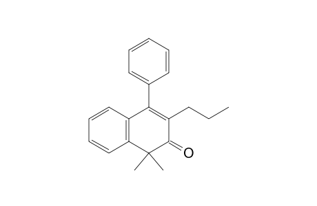 1,1-Dimethyl-4-phenyl-3-propylnaphthalen-2(1H)-one