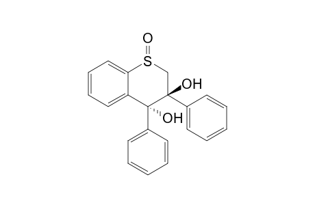 3,4-Dihydro-3,4-dihydroxy-3,4-trans-diphenyl-2H-1-benzothiopyran 1-oxide