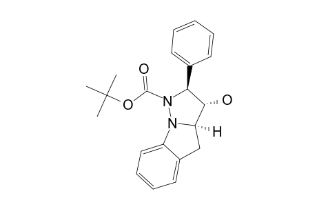(2RS,3SR,3ASR)-tert-BUTYL-3-HYDROXY-2-PHENYL-2,3,3A,4-TETRAHYDRO-1H-PYRAZOLO-[1,5-A]-INDOLE-1-CARBOXYLATE