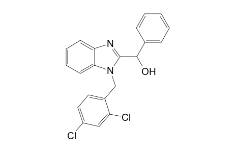 1H-1,3-Benzimidazole-2-methanol, 1-[(2,4-dichlorophenyl)methyl]-.alpha.-phenyl-
