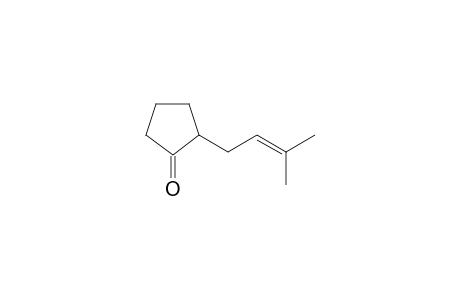 2-(3-Methylbut-2-enyl)cyclopentan-1-one