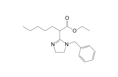 1-Benzyl-2-(1-ethoxycarbonylhexyl)-4,5-dihydroimidazole
