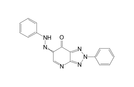 2-phenyl-6-(phenylhydrazono)triazolo[4,5-b]pyridin-7-one