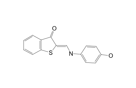 2-{[(4-hydroxyphenyl)amino]methylidene}-1-benzothiophen-3-one