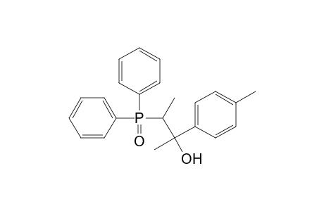 Benzenemethanol, .alpha.-[1-(diphenylphosphinyl)ethyl]-.alpha.,4-dimethyl-, (R*,S*)-(.+-.)-