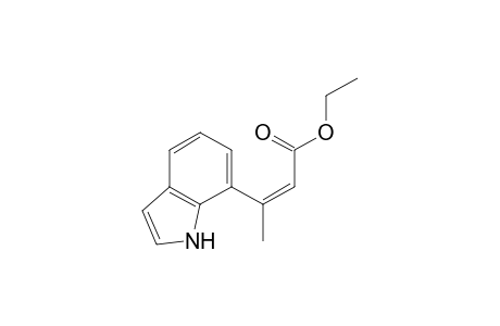 Ethyl (E)-3-(indol-7'-yl)-crotonate