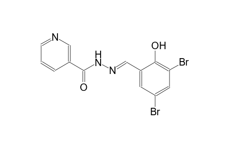 N'-[(E)-(3,5-dibromo-2-hydroxyphenyl)methylidene]nicotinohydrazide