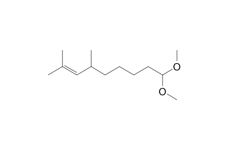 6,8-Dimethylnon-7-enal Dimethyl Acetal
