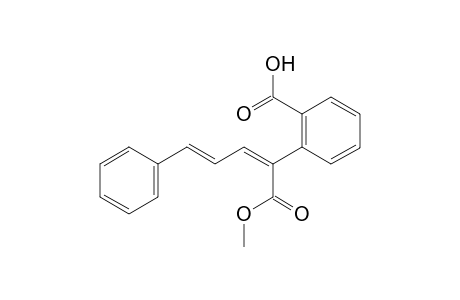 2-((2Z,4E)-1-Methoxy-1-oxo-5-phenylpenta-2,4-dien-2-yl)benzoic acid