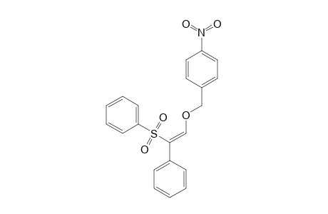 1-Nitro-4-[[(Z)-2-phenyl-2-(phenylsulfonyl)ethenoxy]methyl]benzene
