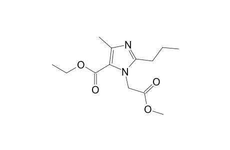 3-Methoxycarbonylmethyl-5-methyl-2-propyl-3H-imidazole-4-carboxylic acid ethyl ester