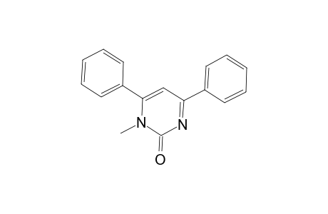 1-Methyl-4,6-diphenyl-2(1H)-pyrimidinone