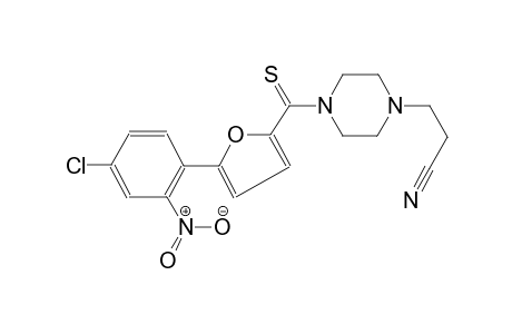 1-piperazinepropanenitrile, 4-[[5-(4-chloro-2-nitrophenyl)-2-furanyl]carbonothioyl]-