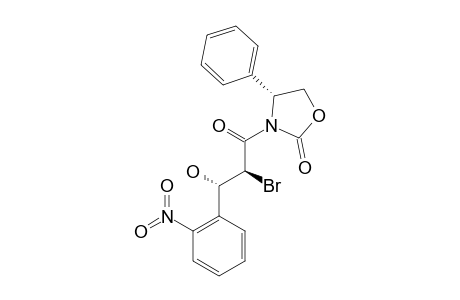 N-[2'-BROMO-3'-HYDROXY-3'-(ORTHO-NITROPHENYL)-1'-OXOPROPYL]-4-PHENYL-2-OXAZOLIDINONE