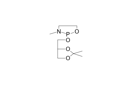 2-(1,2-O-ISOPROPYLIDENGLYCERO)-3-N-METHYL-1,3,2-OXAZAPHOSPHOLANE