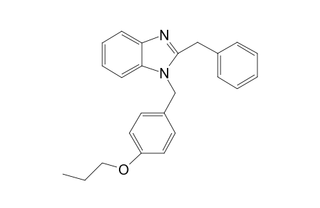 1H-Benzoimidazole, 2-benzyl-1-(4-propoxybenzyl)-