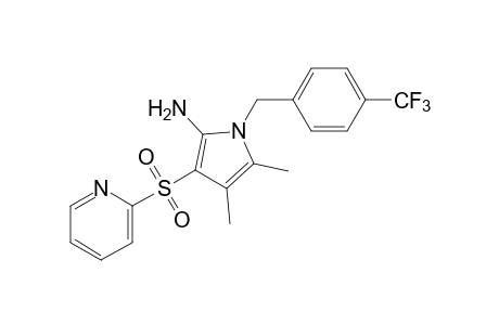 2-{{2-amino-4,5-dimethyl-1-[p-(trifluoromethyl)benzyl]pyrrol-3-yl}sulfonyl}pyridine