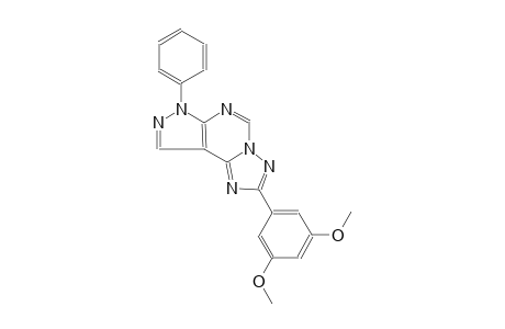 2-(3,5-dimethoxyphenyl)-7-phenyl-7H-pyrazolo[4,3-e][1,2,4]triazolo[1,5-c]pyrimidine