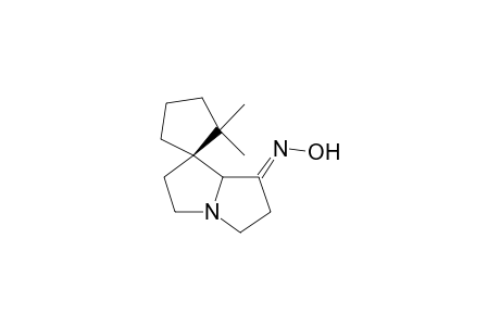 5-spiro[2',2'-Dimethylcyclopenta]-3-(hydroxyimino)-pyrrolizidine
