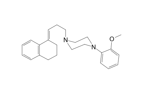 1-(2-Methoxyphenyl)-4-[1-(1,2,3,4-tetrahydronaphthalen-1-yl)-(1E)-propylidene-3-yl]piperazine
